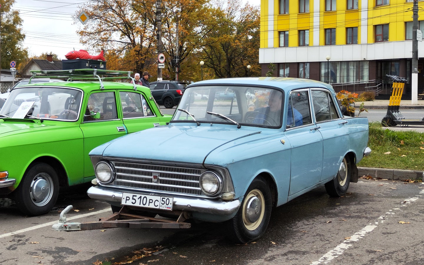 Московская область, № Р 510 РС 50 — Москвич-408 '64-69; Тверская область — Закрытие сезона 2026 Тверского ретро-клуба