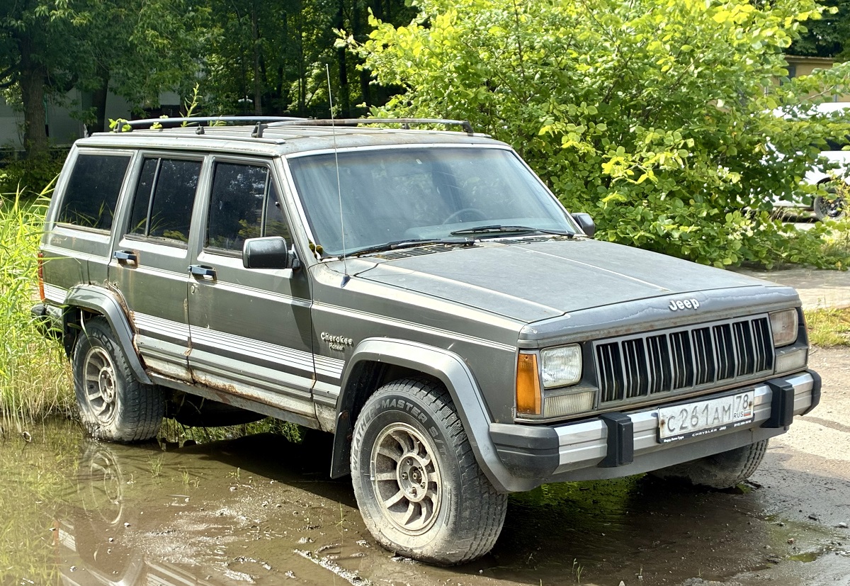 Санкт-Петербург, № С 261 АМ 78 — Jeep Cherokee (XJ) '84-01