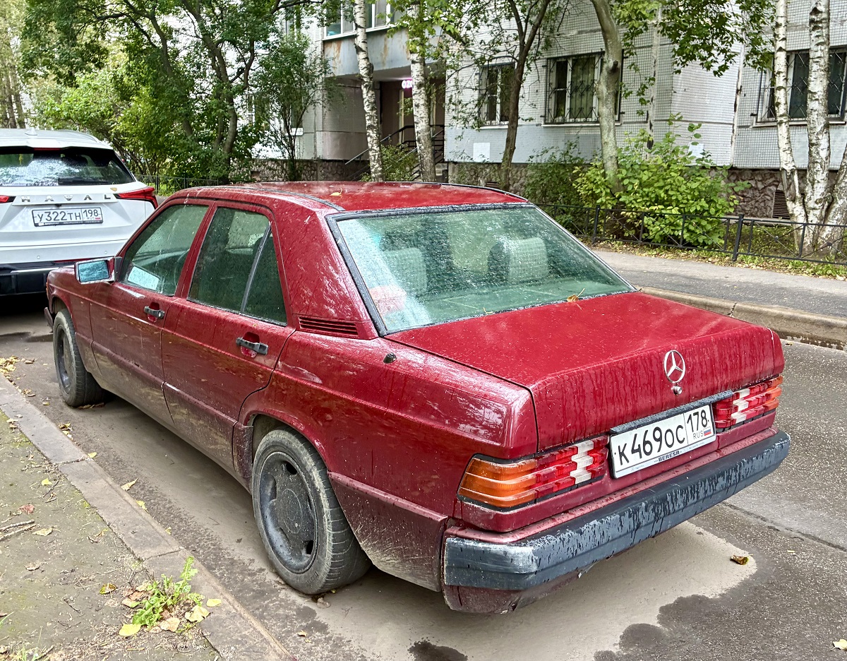 Санкт-Петербург, № К 469 ОС 178 — Mercedes-Benz 190 (W201) '82-93