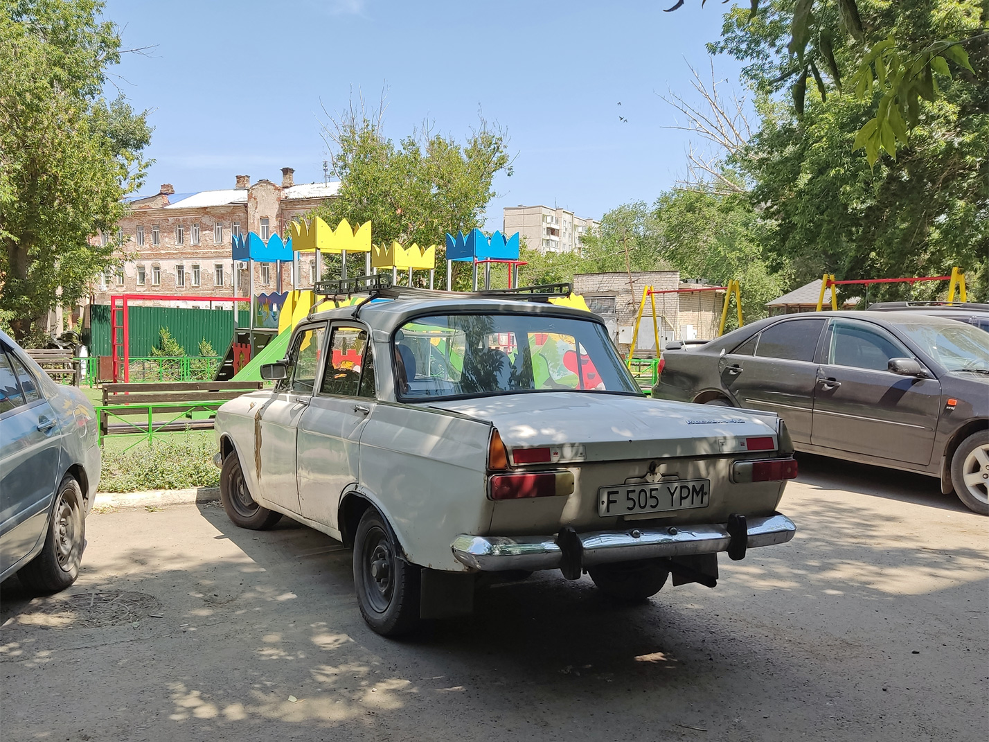 Абайская область, № F 505 YPM — Москвич-412ИЭ (Иж) '70-82