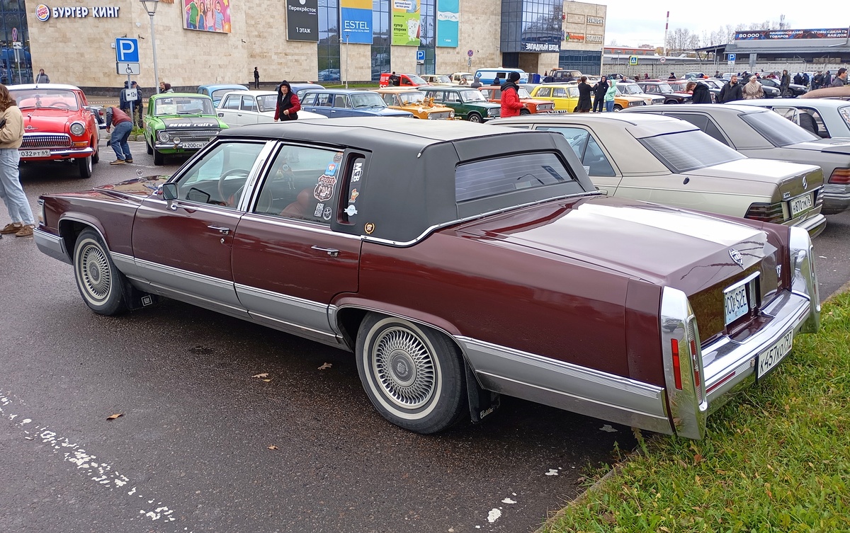 Москва, № К 457 КО 797 — Cadillac Brougham '90-92; Тверская область — Закрытие сезона 2026 Тверского ретро-клуба