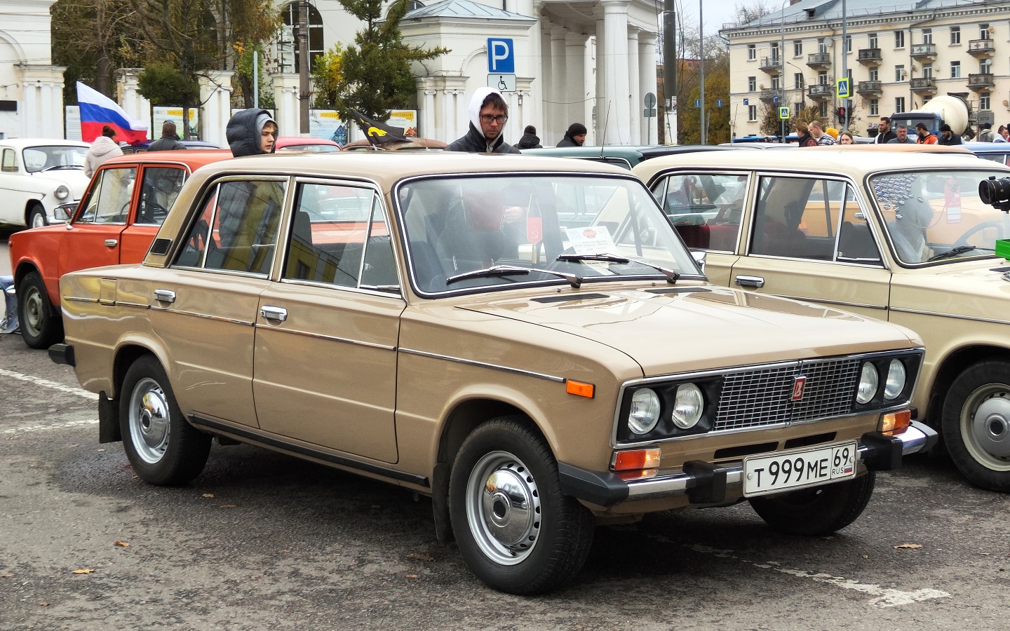 Тверская область, № Т 999 МЕ 69 — ВАЗ-21061 Жигули '79-01; Тверская область — Закрытие сезона 2026 Тверского ретро-клуба