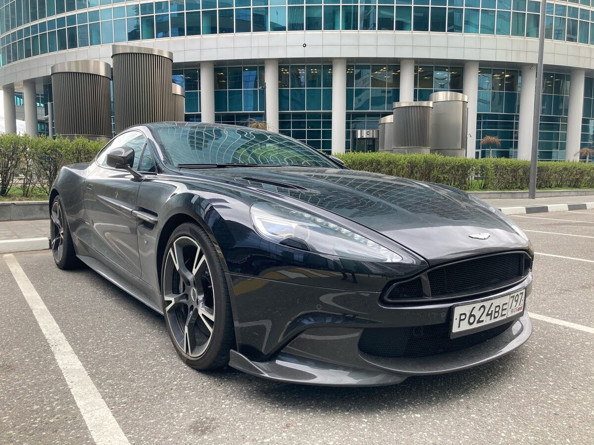 Москва, № Р 624 ВЕ 797 — Aston Martin Vanquish (2G) '12-18