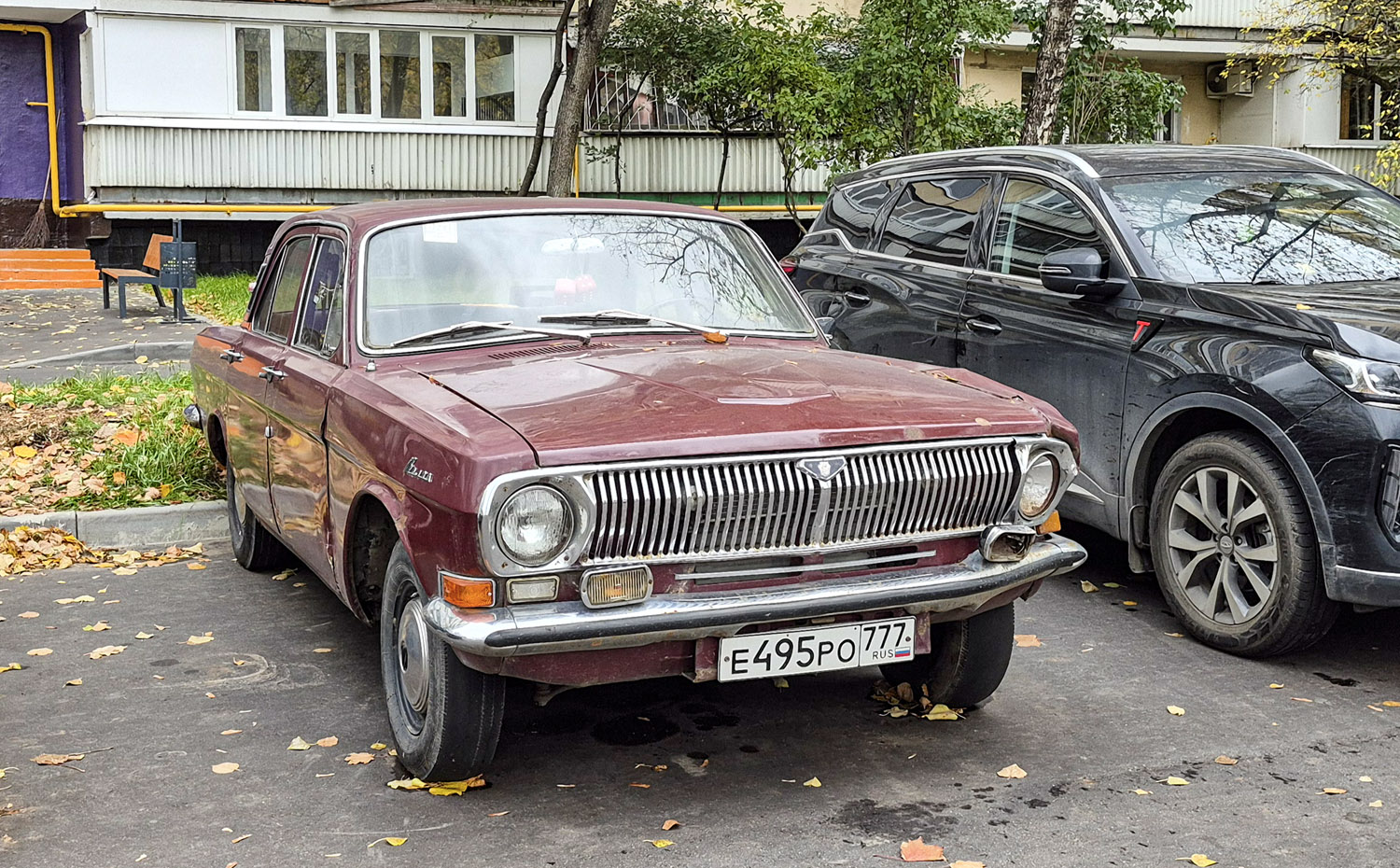 Москва, № Е 495 РО 777 — ГАЗ-24 Волга '68-86