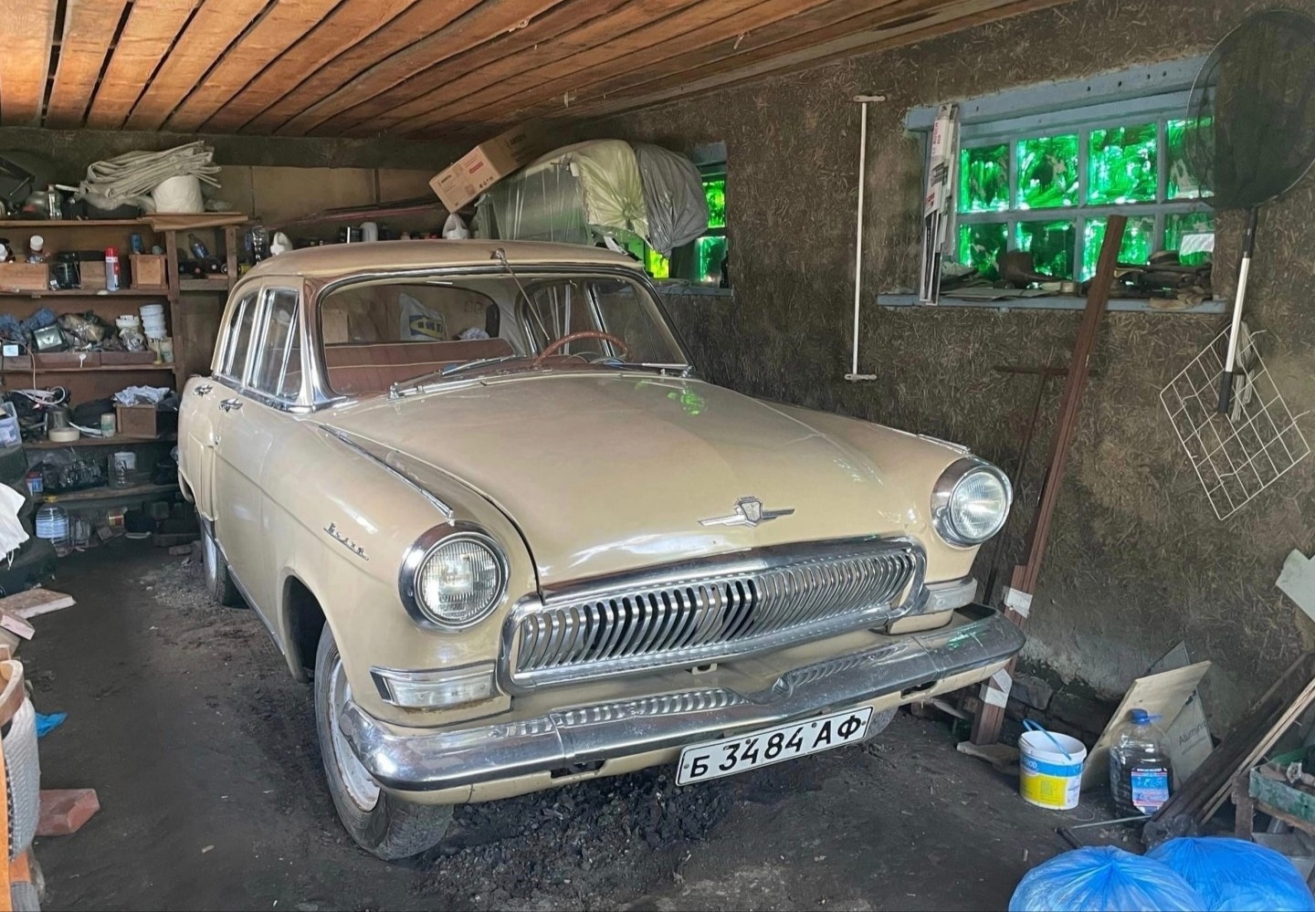 Адыгея, № Б 3484 АФ — ГАЗ-21 Волга (3 серия) '62-70