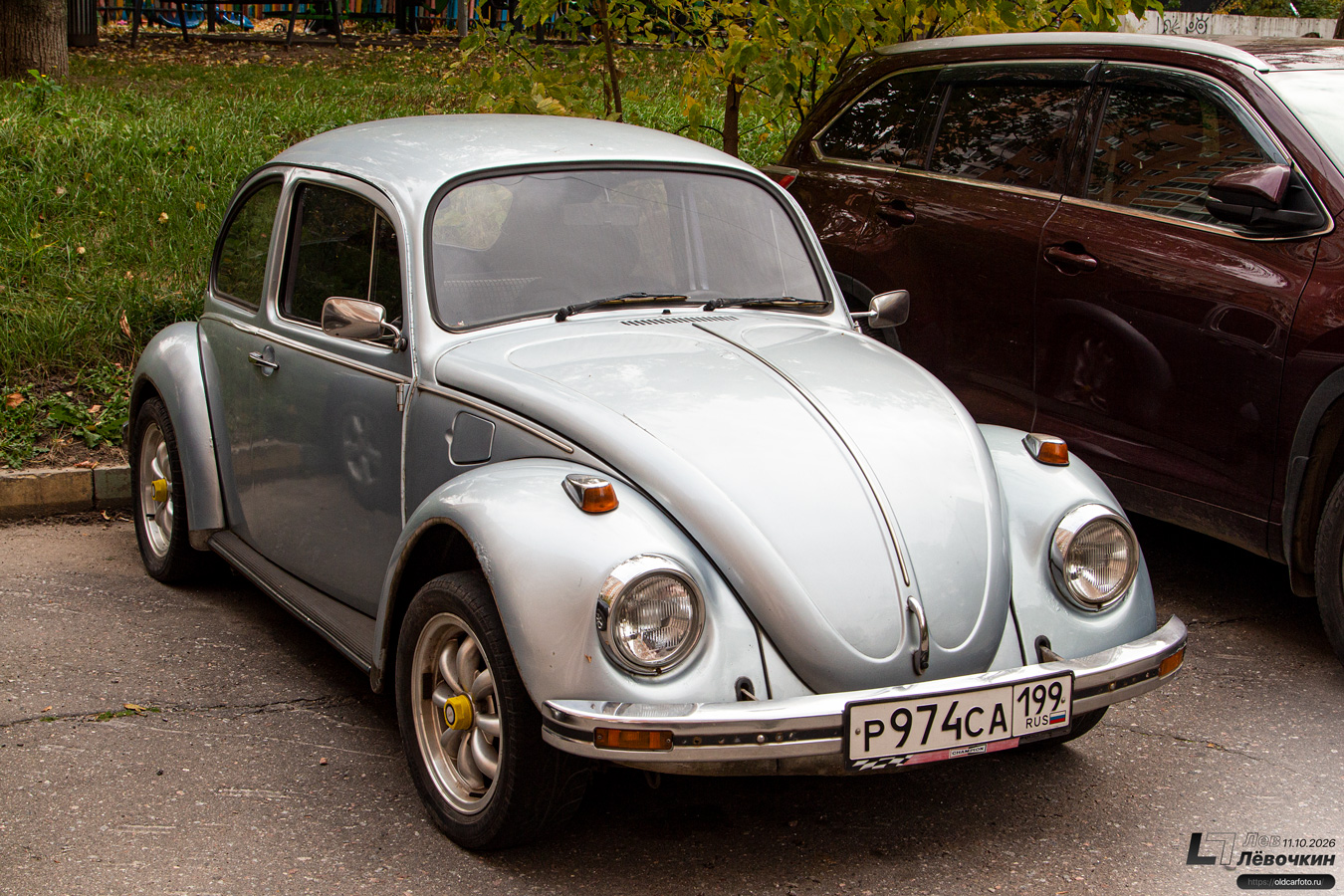 Москва, № Р 974 СА 199 — Volkswagen Käfer 1200L/J/1600i '74-04