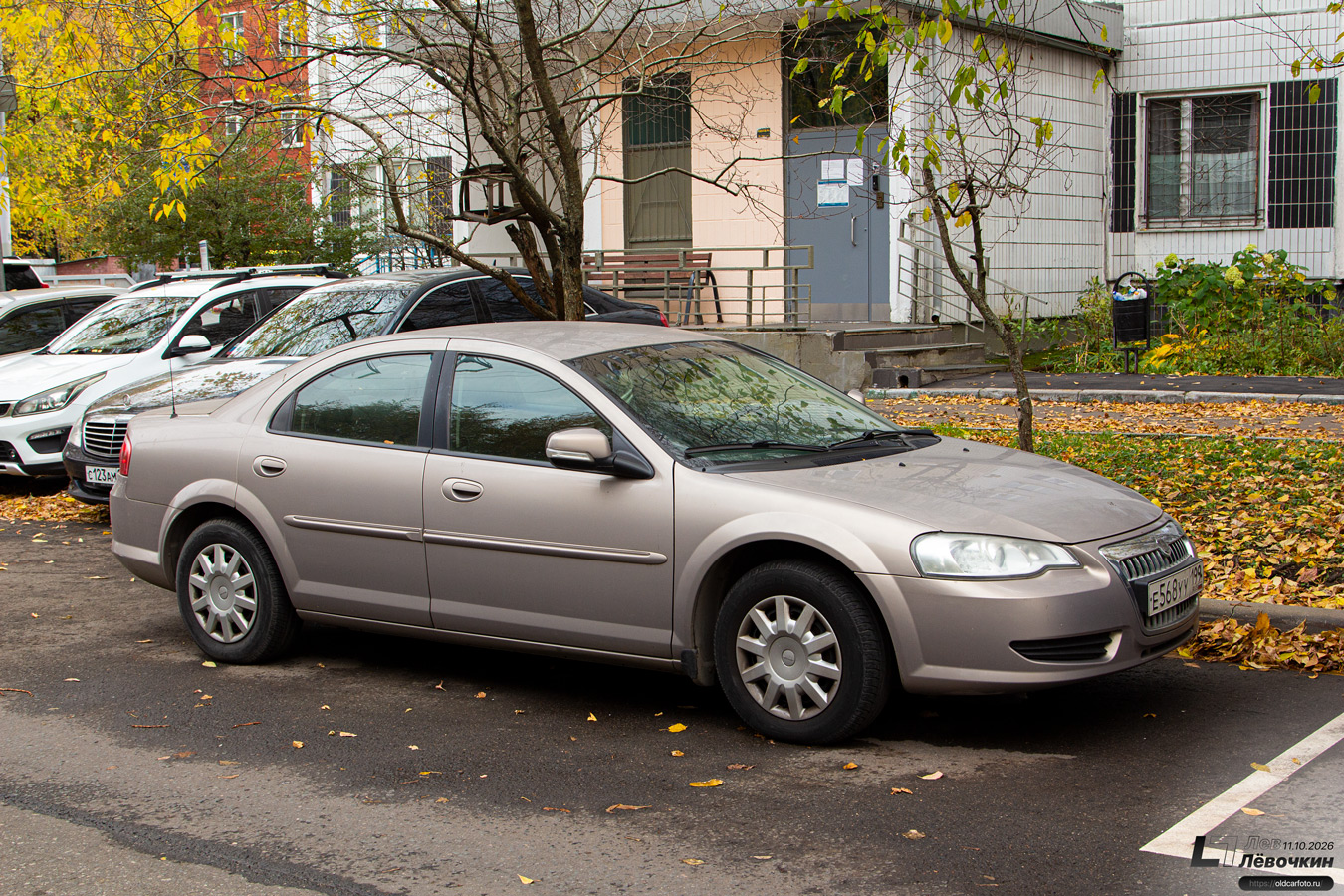 Москва, № Е 568 УУ 199 — Volga Siber '08-10