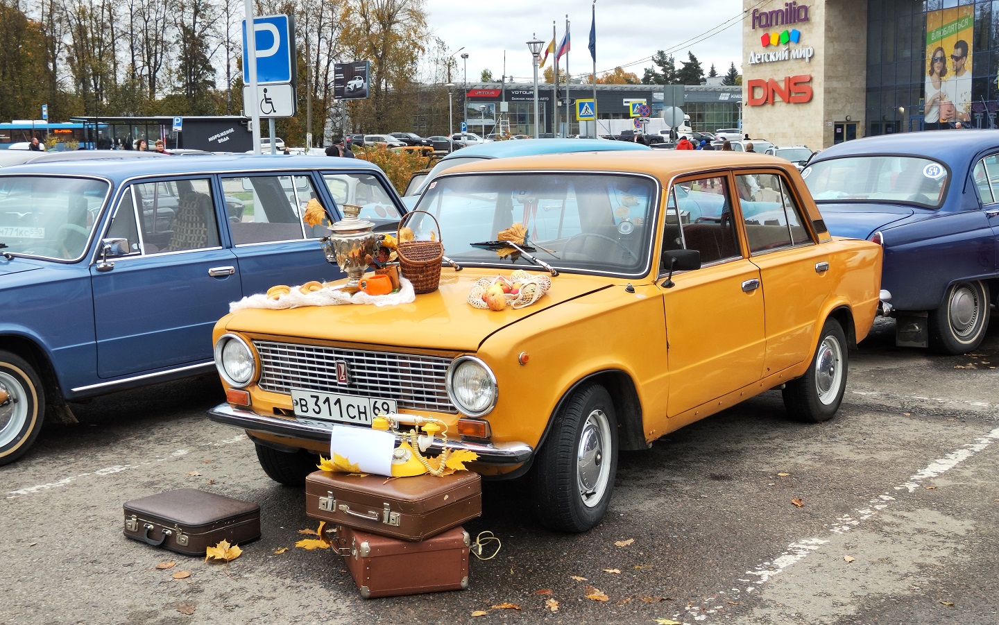 Тверская область, № В 311 СН 69 — ВАЗ-21011 Жигули '74-83; Тверская область — Закрытие сезона 2026 Тверского ретро-клуба