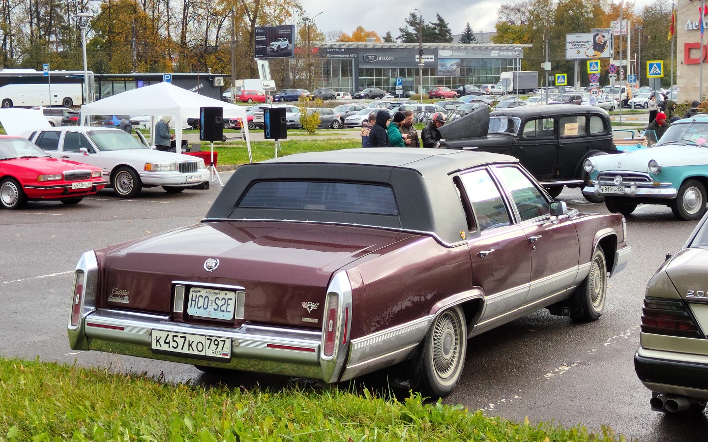 Москва, № К 457 КО 797 — Cadillac Brougham '90-92; Тверская область — Закрытие сезона 2026 Тверского ретро-клуба