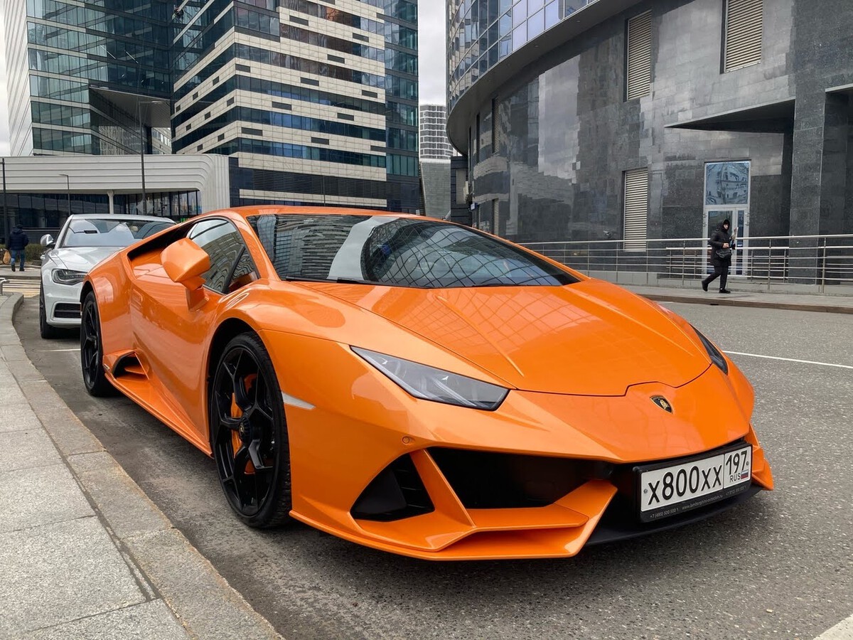 Москва, № Х 800 ХХ 197 — Lamborghini Huracan '14-24