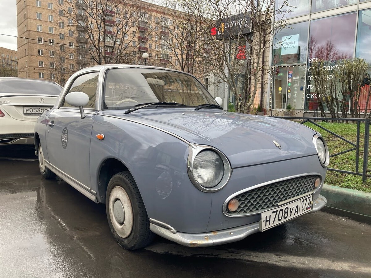 Москва, № Н 708 УА 177 — Nissan Figaro (FK10) '91-92