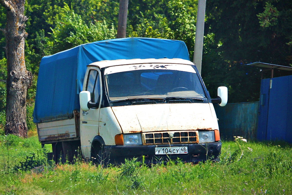 Липецкая область, № У 104 СУ 48 — ГАЗ-3302 ГАЗель '94-03