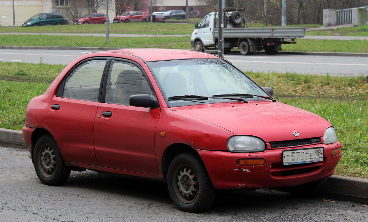 Санкт-Петербург, № Т 570 ВЕ 98 — Mazda 121 (DB) '91-96