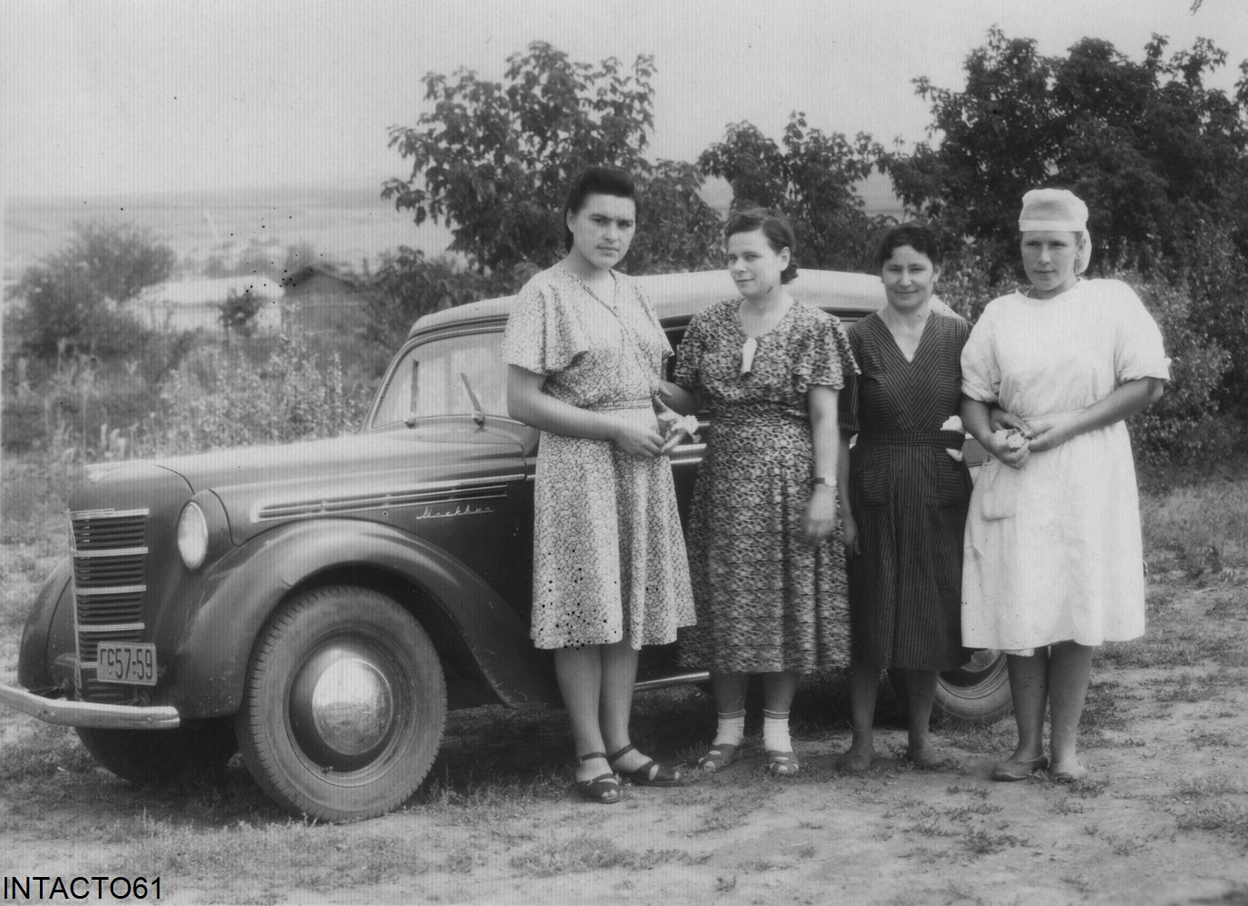 Ростовская область, № ГС 57-59 — Москвич-400-420А '49-52; Исторические фотографии (до 2000 года) (Ростовская область)