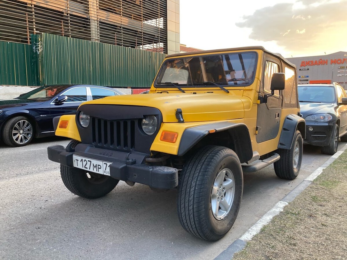 Тульская область, № Т 127 МР 71 — Jeep Wrangler (TJ) '96-07