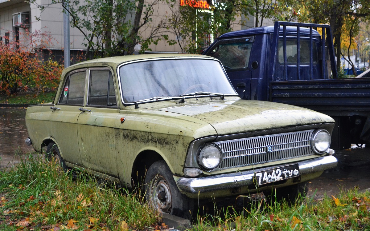 Москва, № 74-42 ТУФ — Москвич-412ИЭ (Иж) '70-82