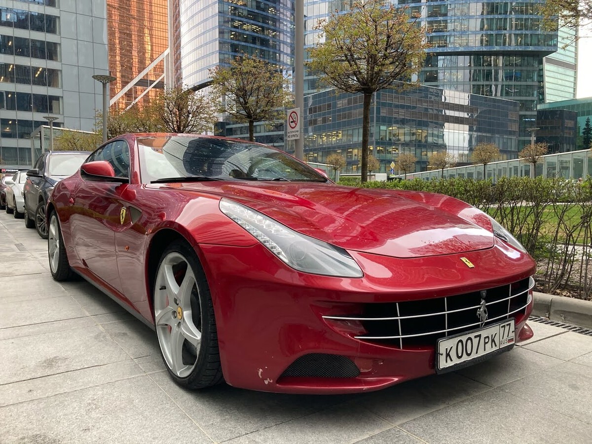 Москва, № К 007 РК 77 — Ferrari FF '11-16
