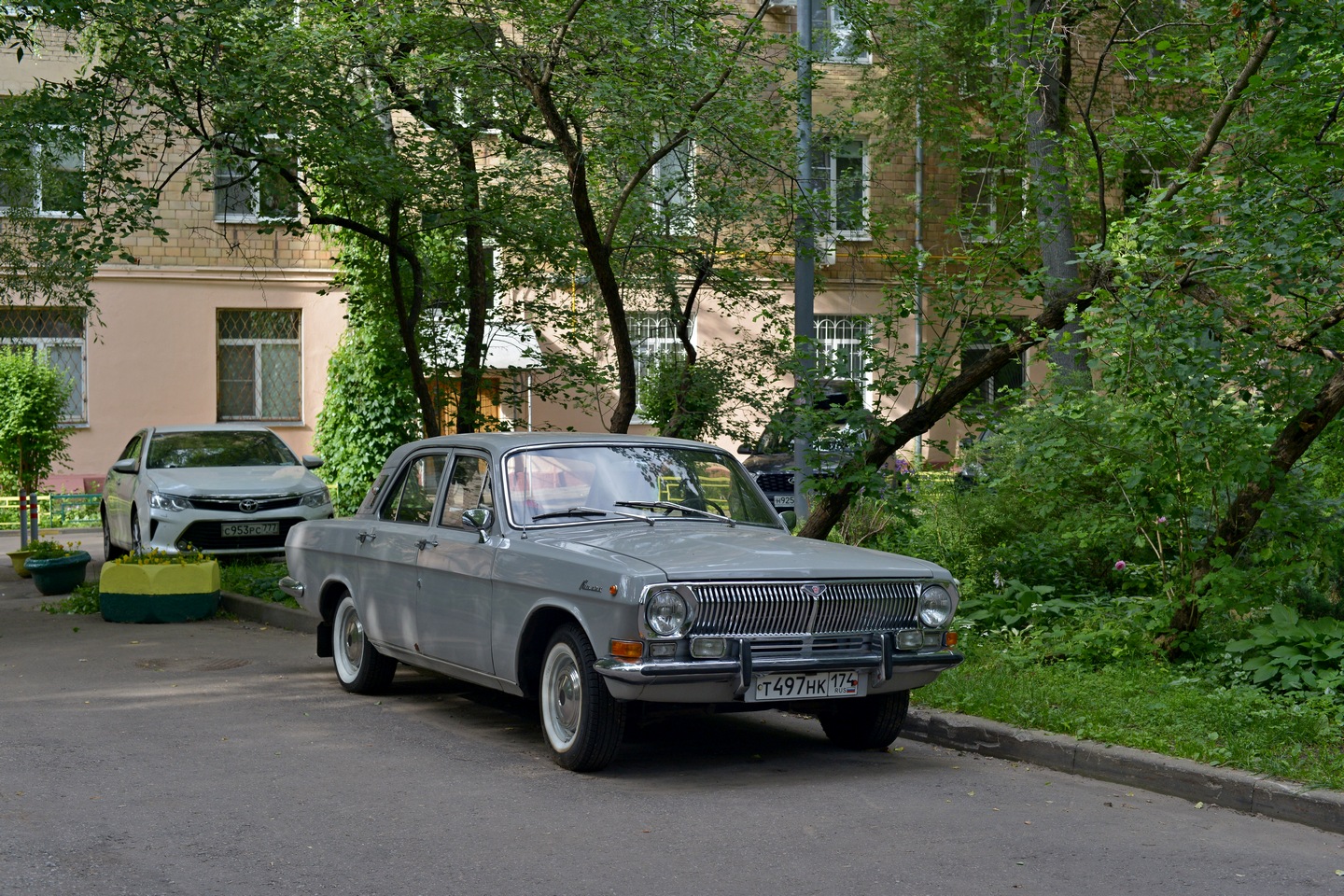 Москва, № Т 497 НК 174 — ГАЗ-24 Волга '68-86