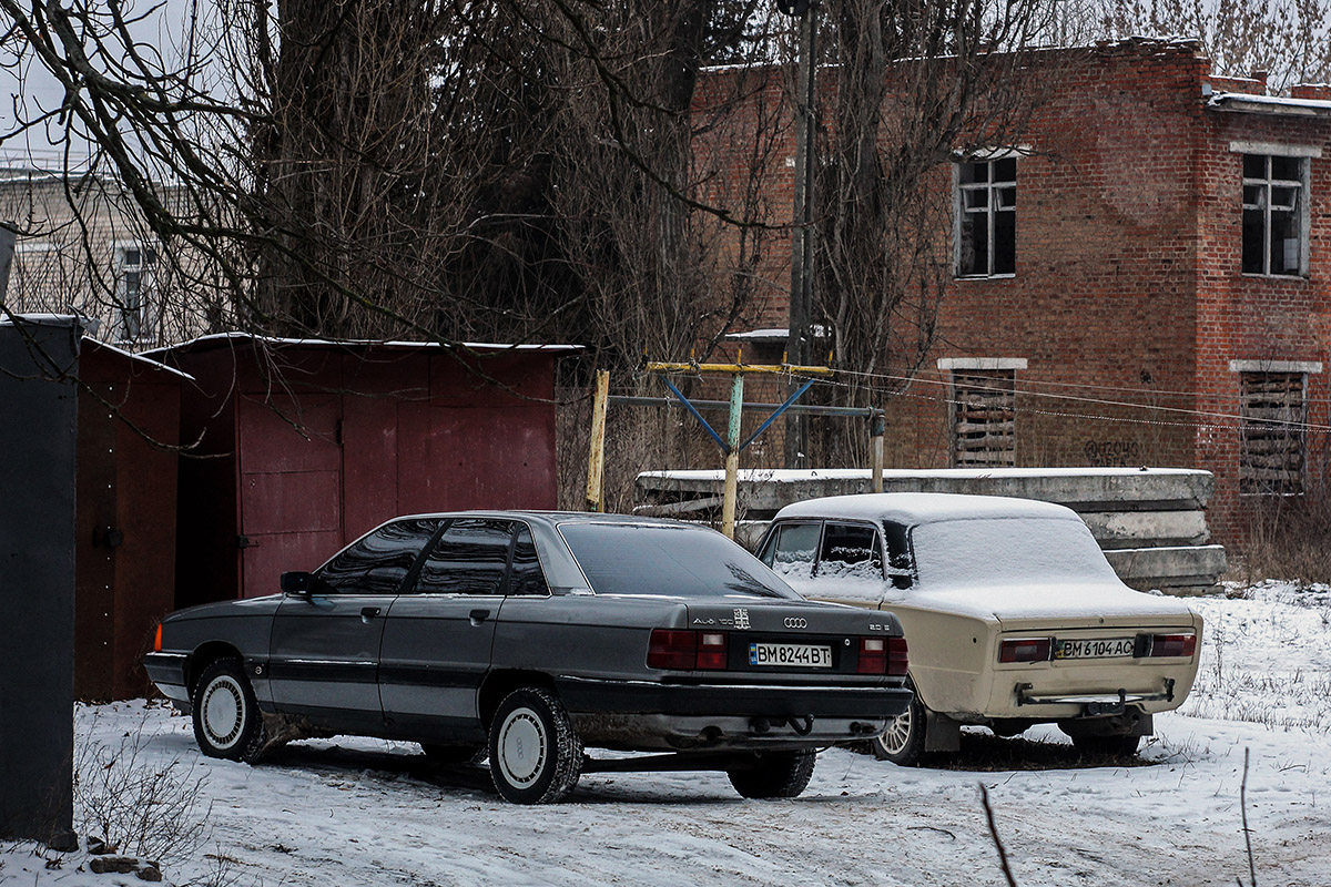 Сумская область, № ВМ 8244 ВТ — Audi 100 (C3) '82-91; Сумская область, № ВМ 6104 АО — ВАЗ-2106 Жигули '75-06