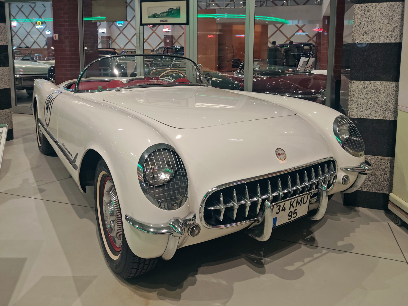 Турция, № 34 KMU 95 — Chevrolet Corvette (C1) '53-62