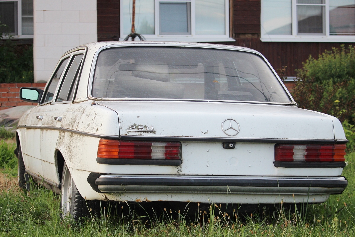 Тамбовская область, № (68) Б/Н 0206 — Mercedes-Benz (W123) '76-86; Транспортные средства без номеров (Тамбовская область)