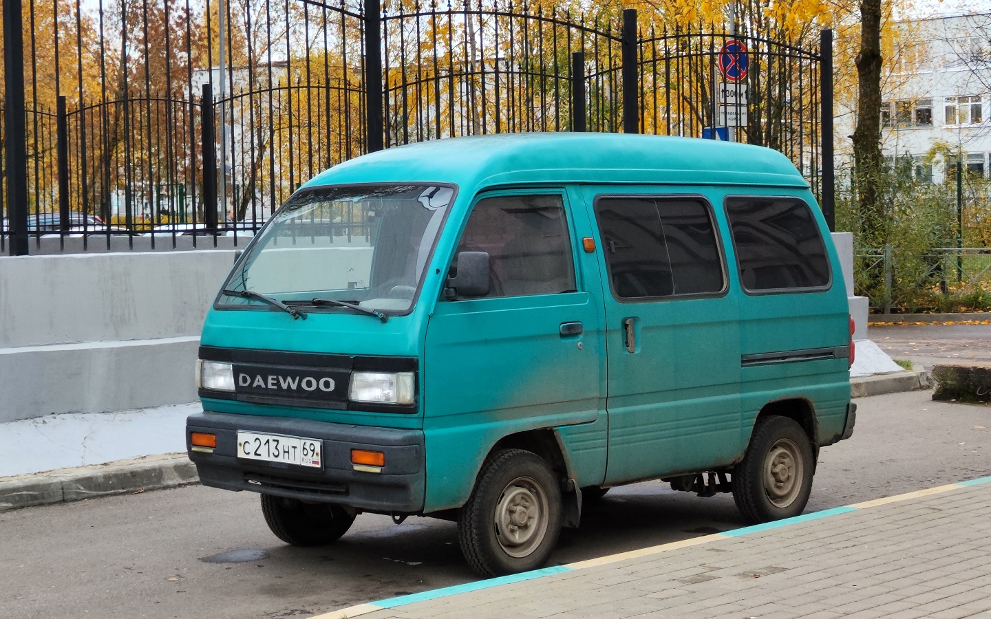 Тверская область, № С 213 НТ 69 — Daewoo Damas '91-05