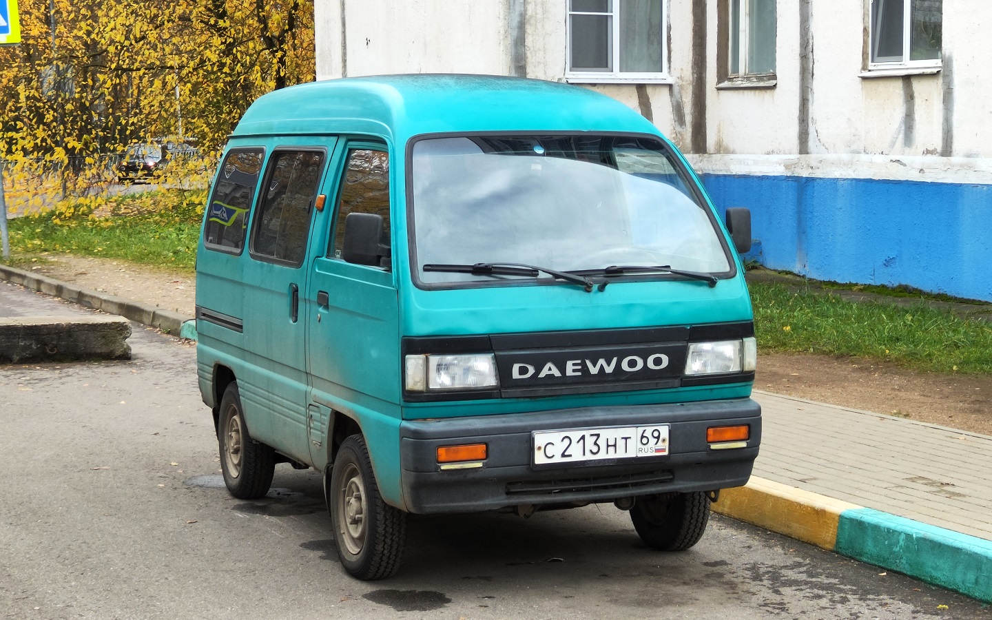 Тверская область, № С 213 НТ 69 — Daewoo Damas '91-05