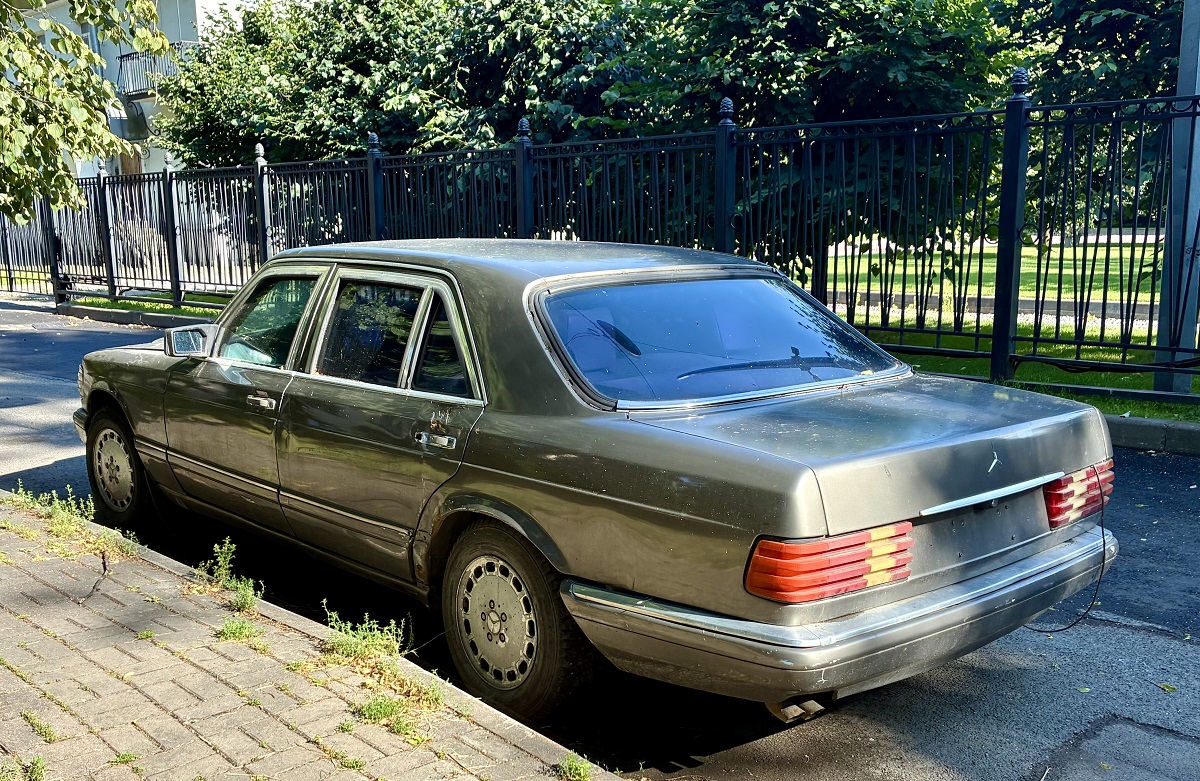 Санкт-Петербург, № (78) Б/Н 0345 — Mercedes-Benz (W126) '79-91