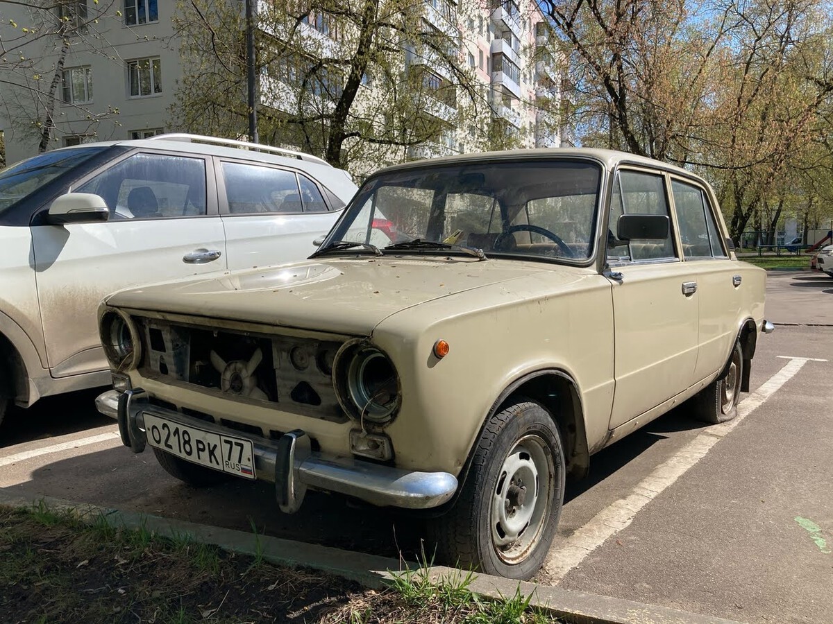 Москва, № О 218 РК 77 — ВАЗ-2101 Жигули '70-83