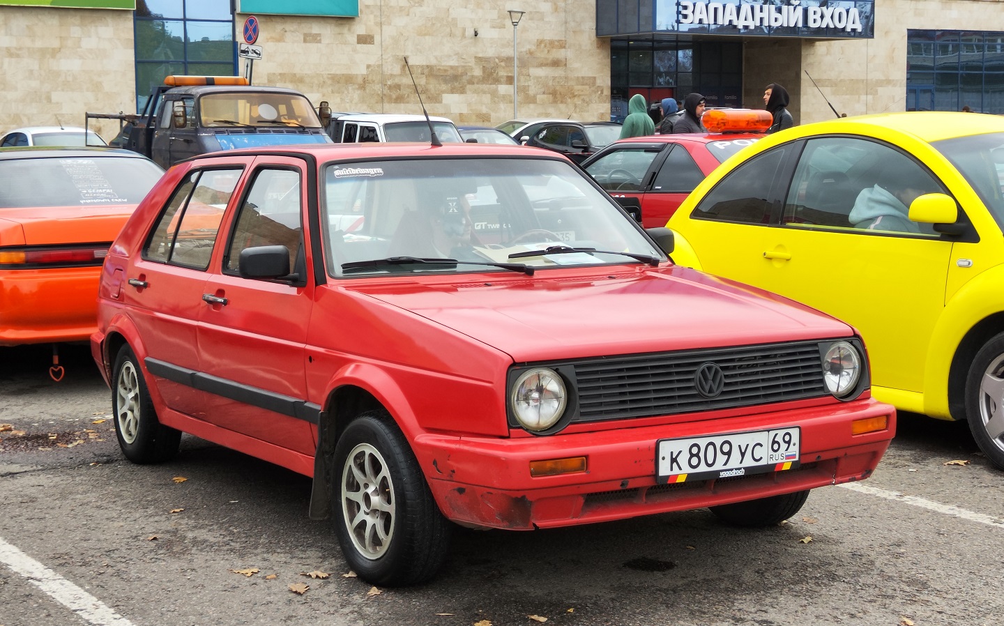 Тверская область, № К 809 УС 69 — Volkswagen Golf (Typ 19) '83-92; Тверская область — Закрытие сезона 2026 Тверского ретро-клуба
