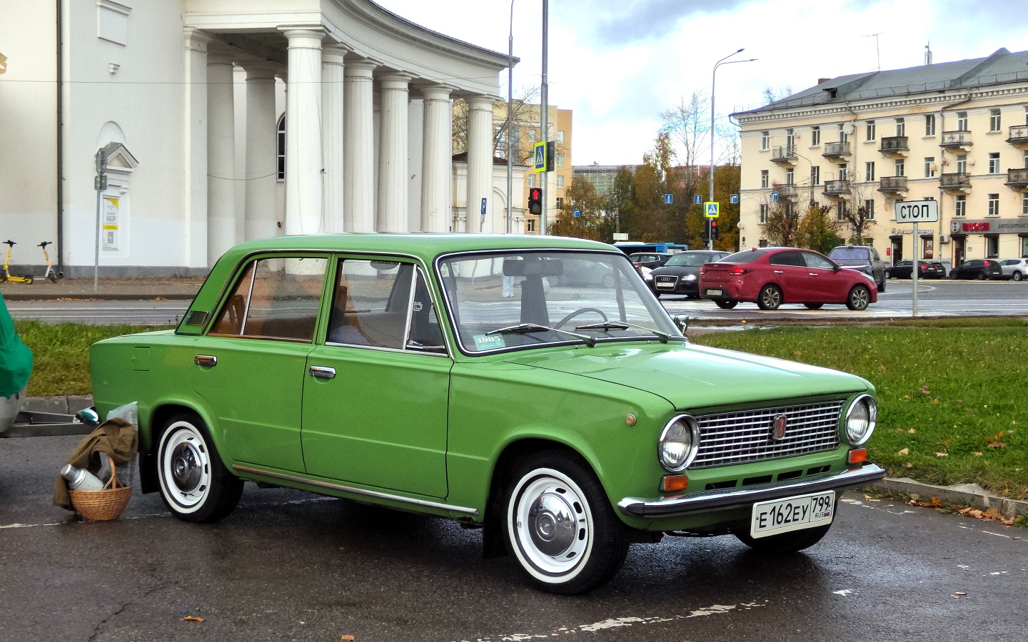 Москва, № Е 162 ЕУ 799 — ВАЗ-21013 Жигули '77-88; Тверская область — Закрытие сезона 2026 Тверского ретро-клуба