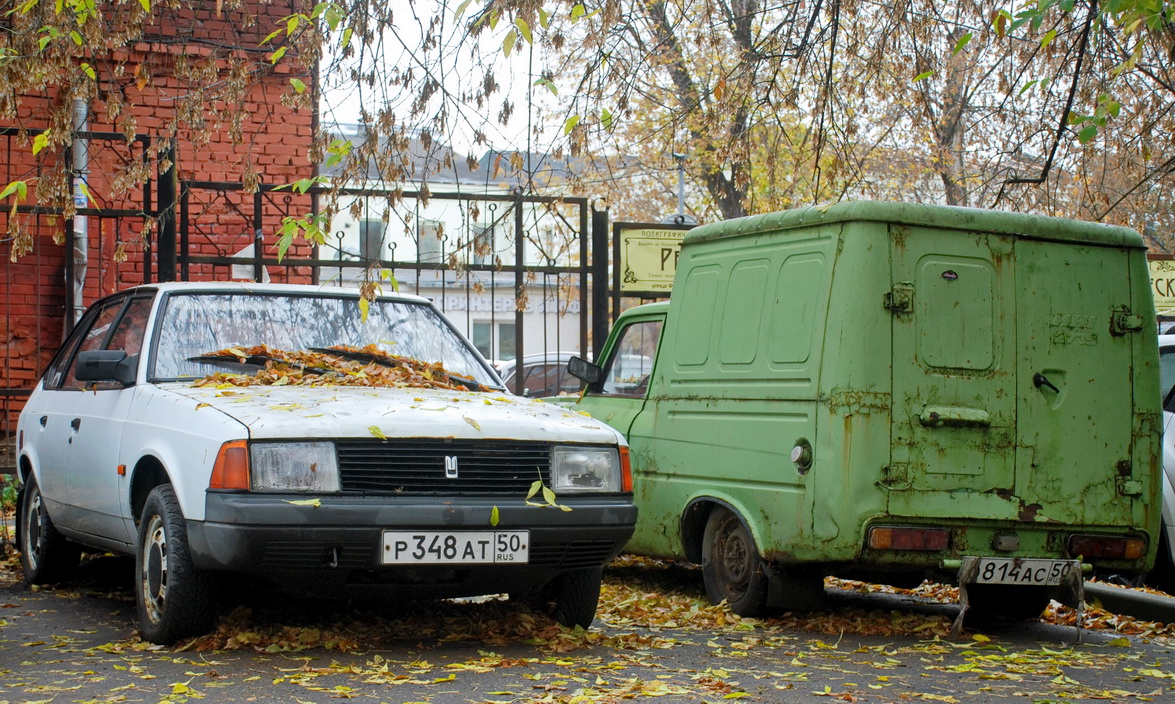 Московская область, № Р 348 АТ 50 — Москвич-21412 '86-94