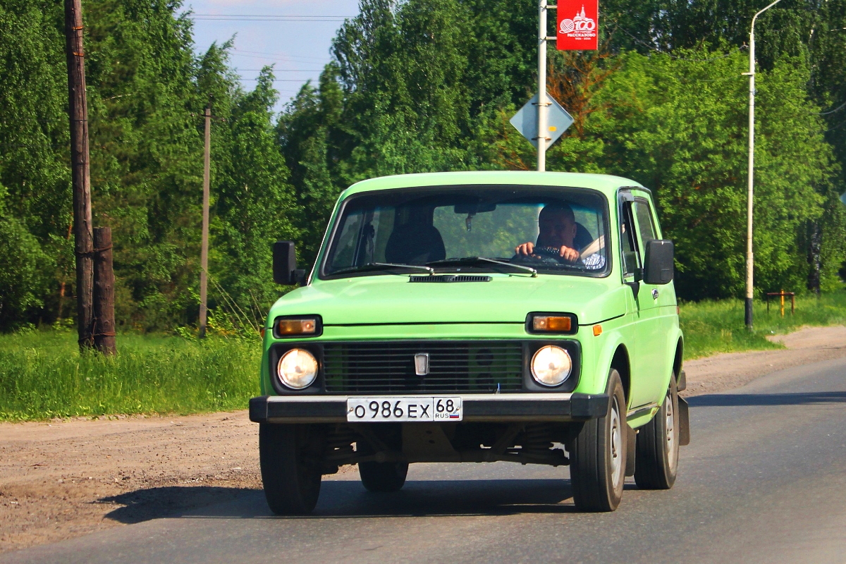 Тамбовская область, № О 986 ЕХ 68 — ВАЗ-2121 Нива '77-94