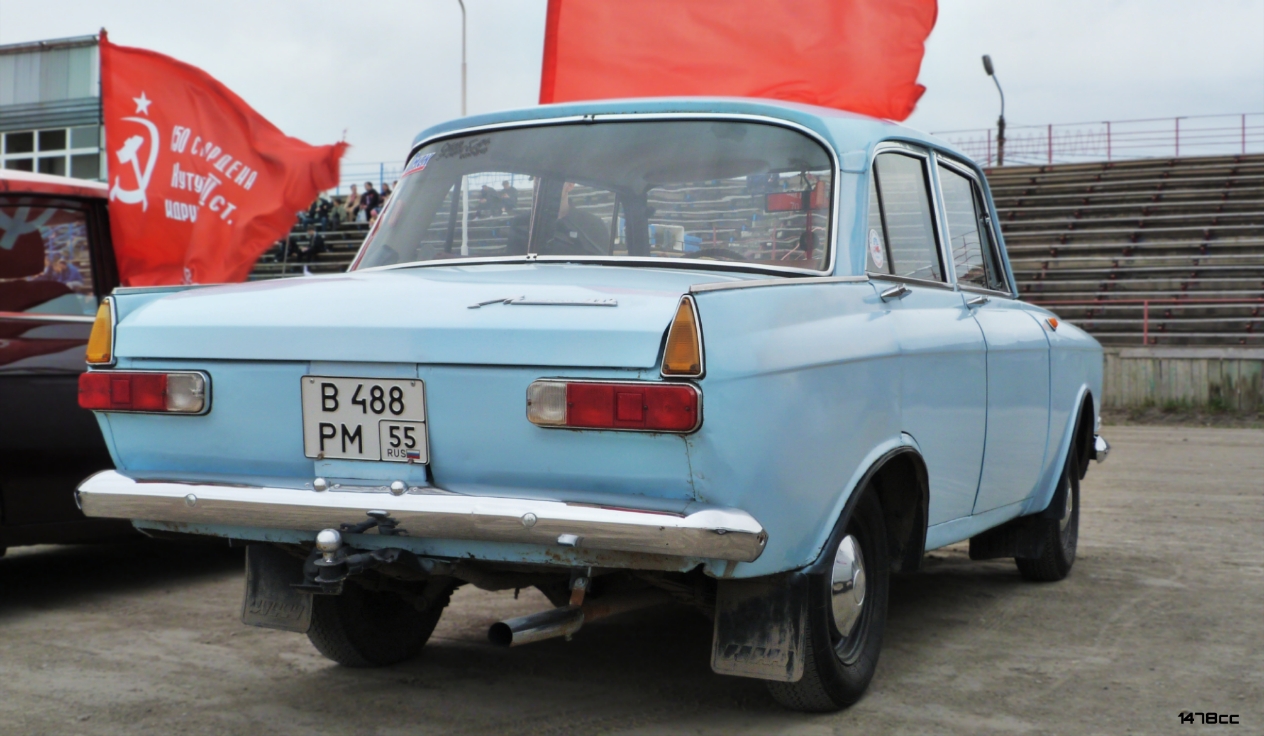 Омская область, № В 488 РМ 55 — Москвич-412ИЭ (Иж) '70-82