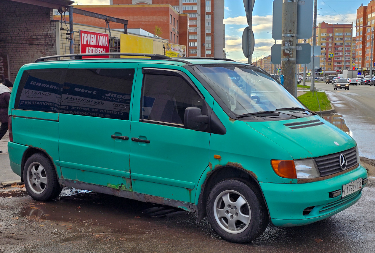Татарстан, № У 179 ВУ 116 — Mercedes-Benz Vito (W638) '95-03