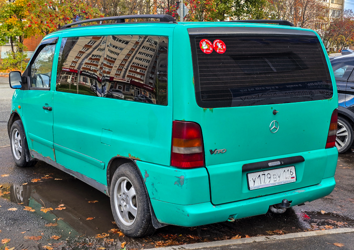 Татарстан, № У 179 ВУ 116 — Mercedes-Benz Vito (W638) '95-03