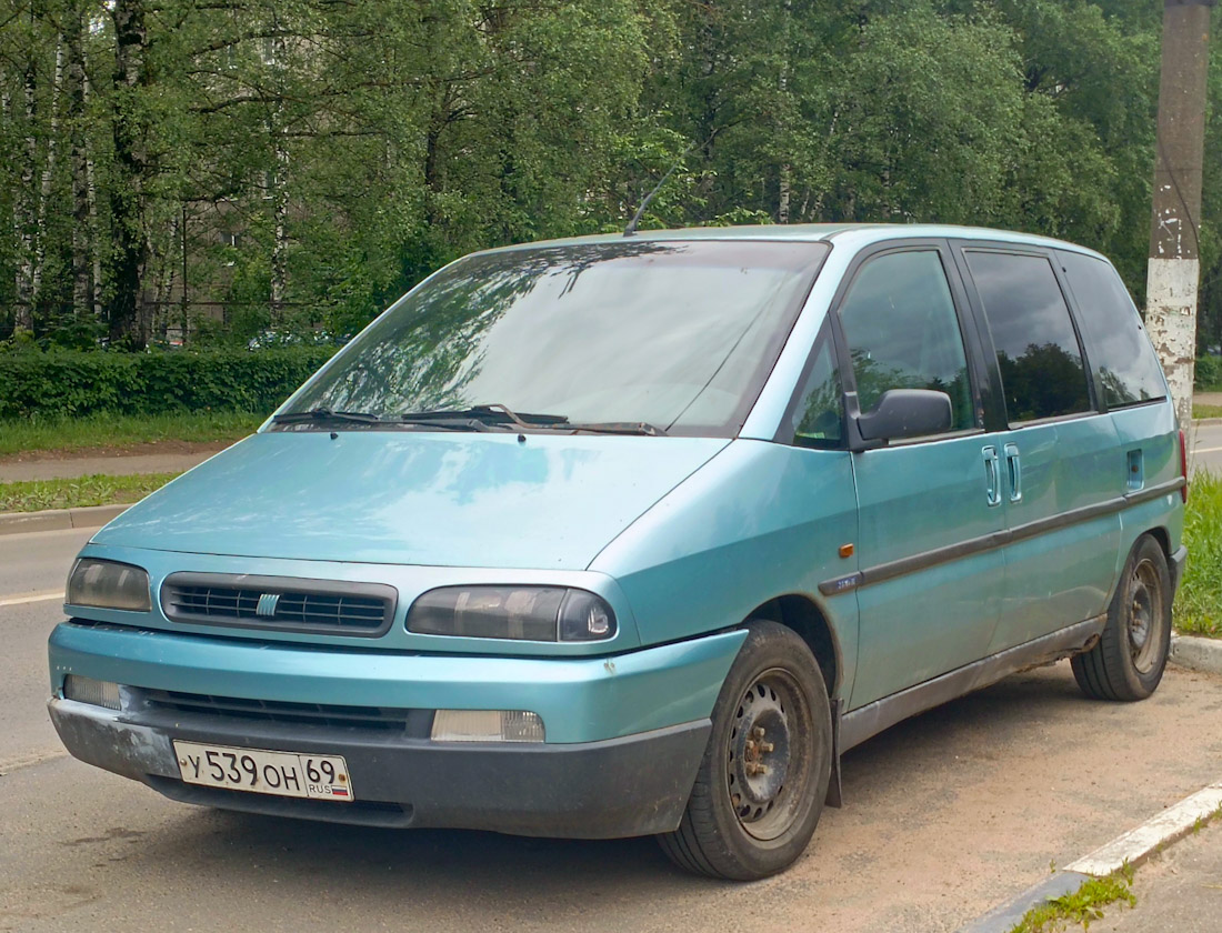 Тверская область, № У 539 ОН 69 — FIAT Ulysse (1G) '94-02