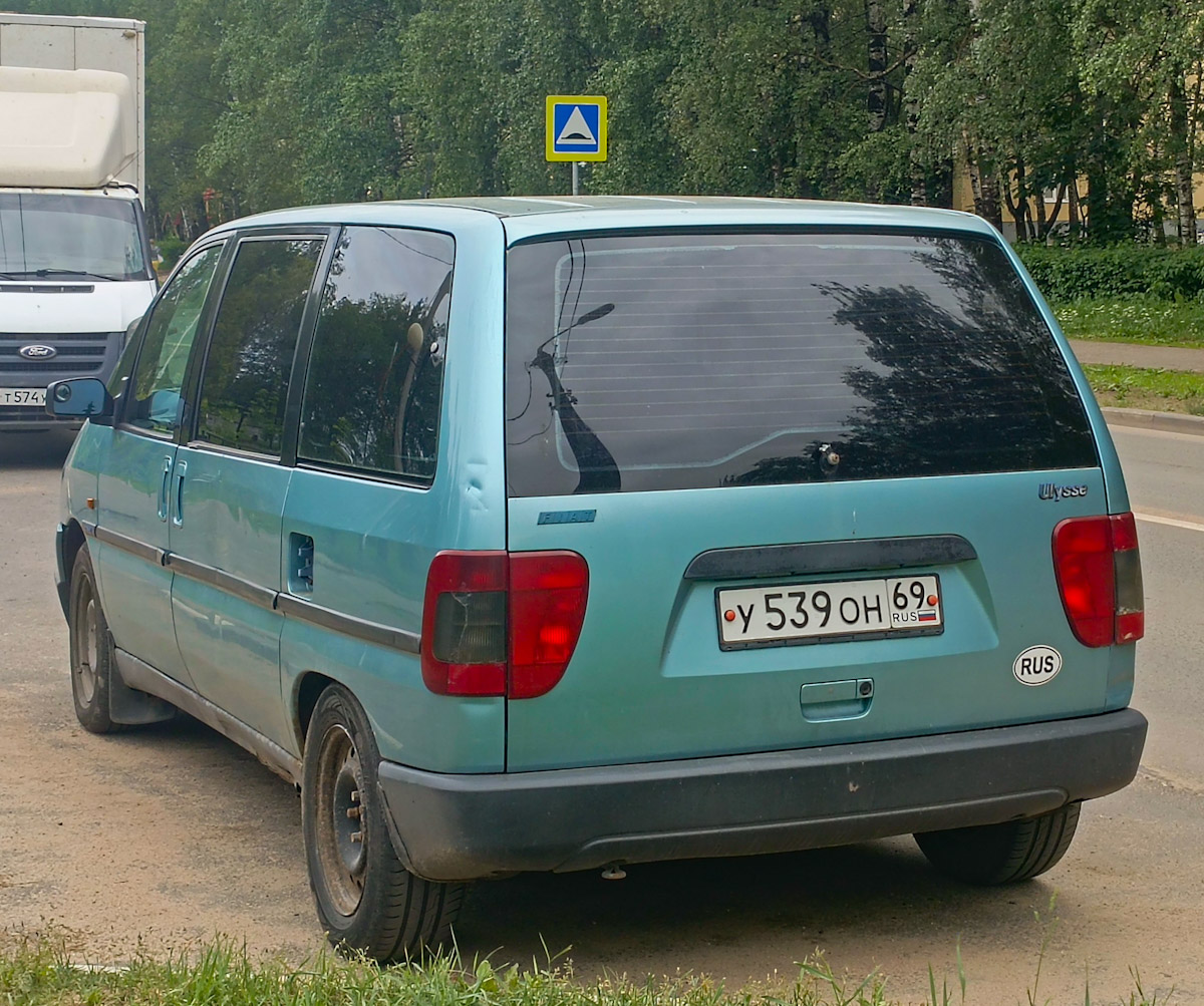 Тверская область, № У 539 ОН 69 — FIAT Ulysse (1G) '94-02