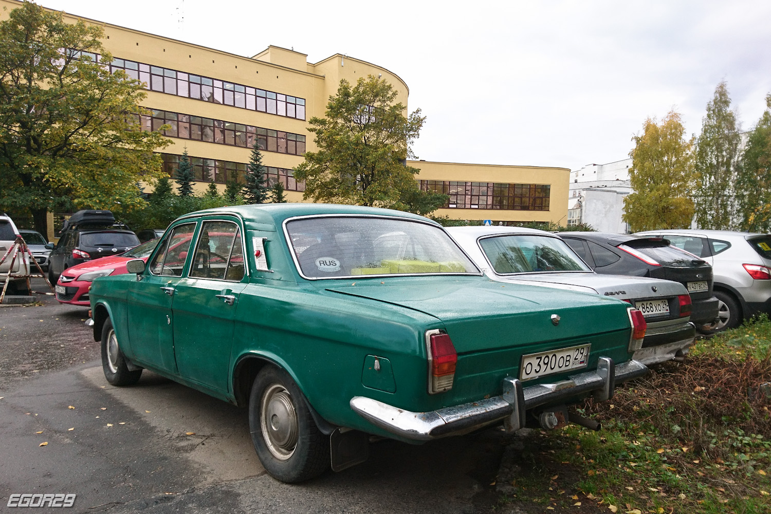 Архангельская область, № О 390 ОВ 29 — ГАЗ-24 Волга '68-86