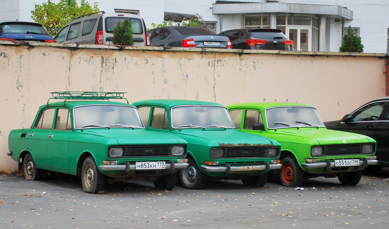 Москва, № Н 853 КН 777 — Москвич-2140 '76-88