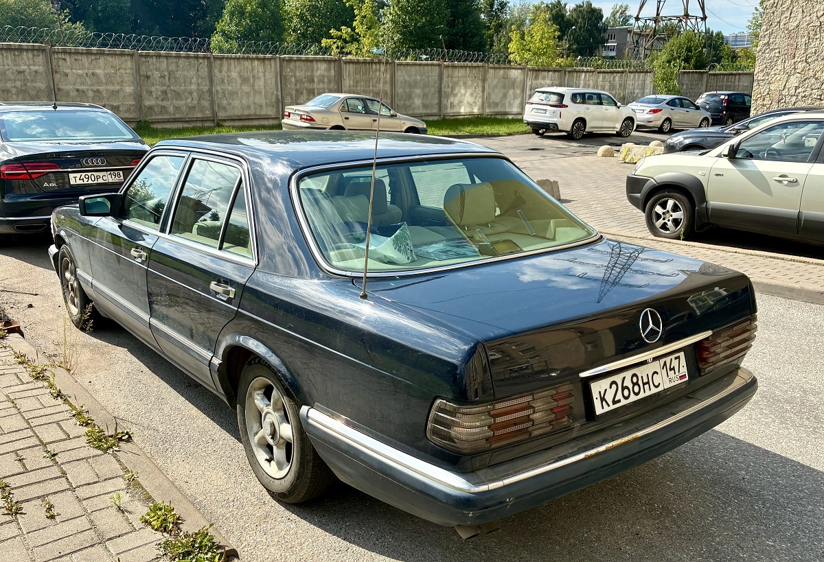Санкт-Петербург, № К 268 НС 147 — Mercedes-Benz (W126) '79-91
