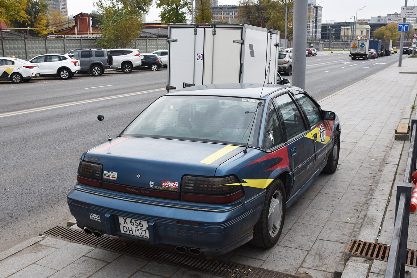 Москва, № Х 656 ОН 177 — Pontiac Gran Prix (5G) '88-96