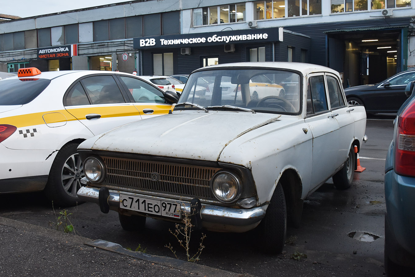 Москва, № С 711 ЕО 977 — Москвич-412ИЭ (Иж) '70-82
