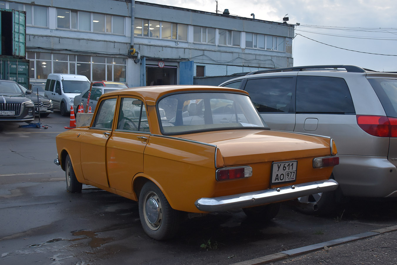 Москва, № У 611 АО 977 — Москвич-412ИЭ (Иж) '70-82