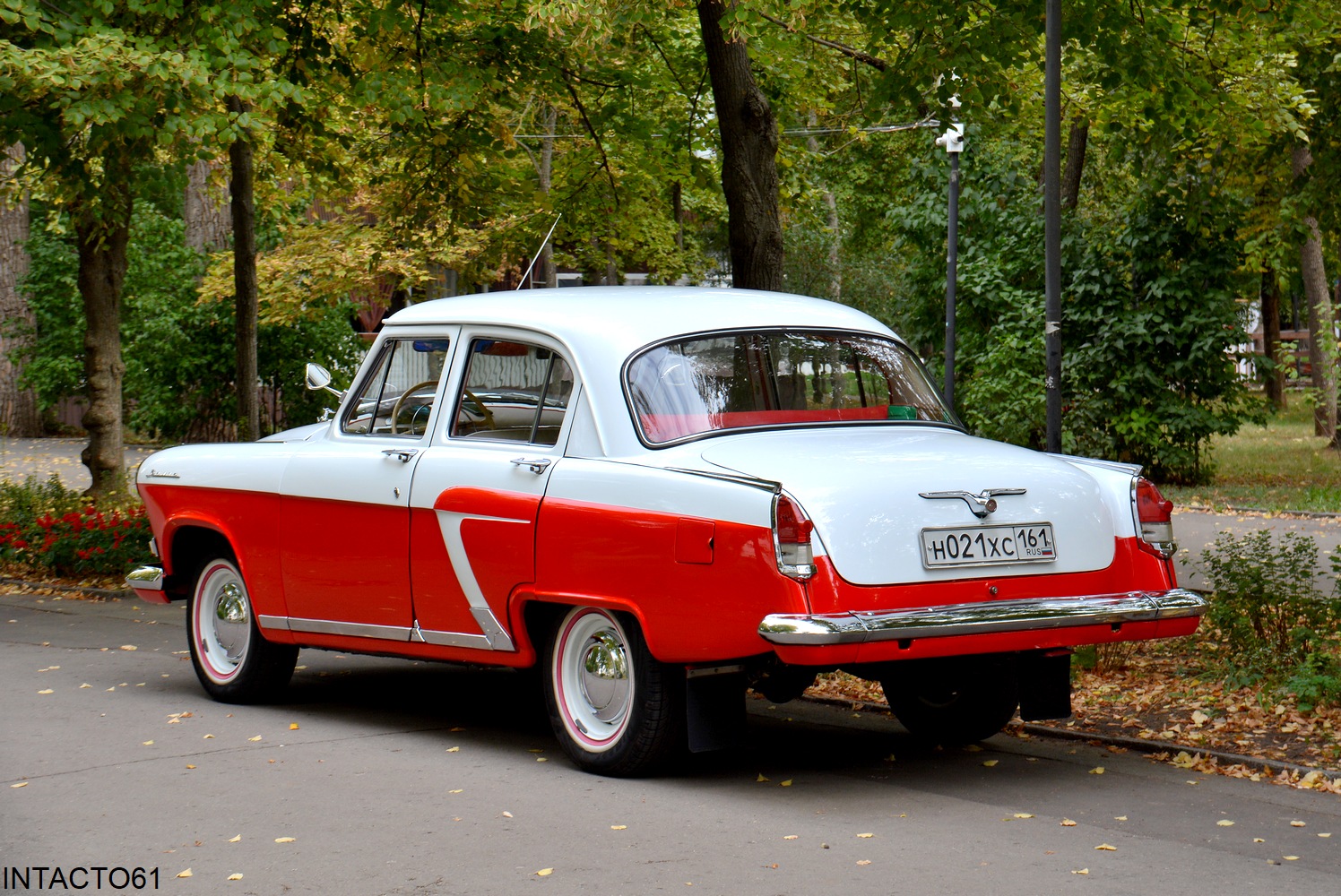 Ростовская область, № Н 021 ХС 161 — ГАЗ-21Р Волга '65-70; Ростовская область — Retro Motor Show_2026_Сентябрь