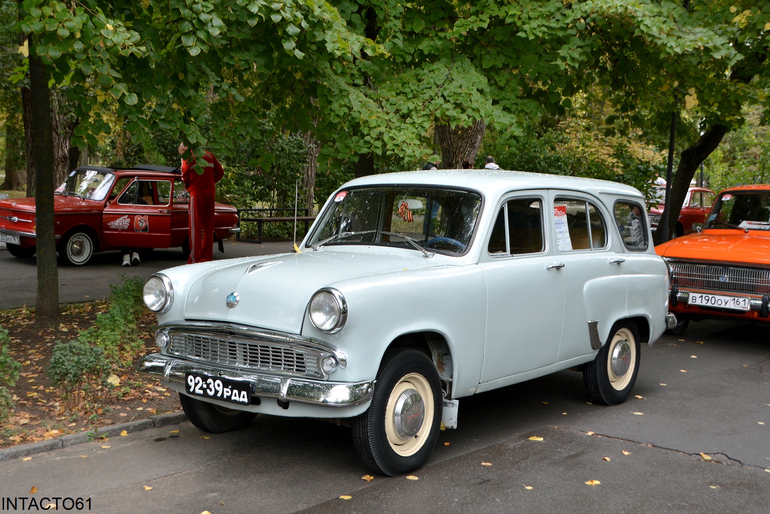 Ростовская область, № 92-39 РДД — Москвич-424 '63-65; Ростовская область — Retro Motor Show_2026_Сентябрь
