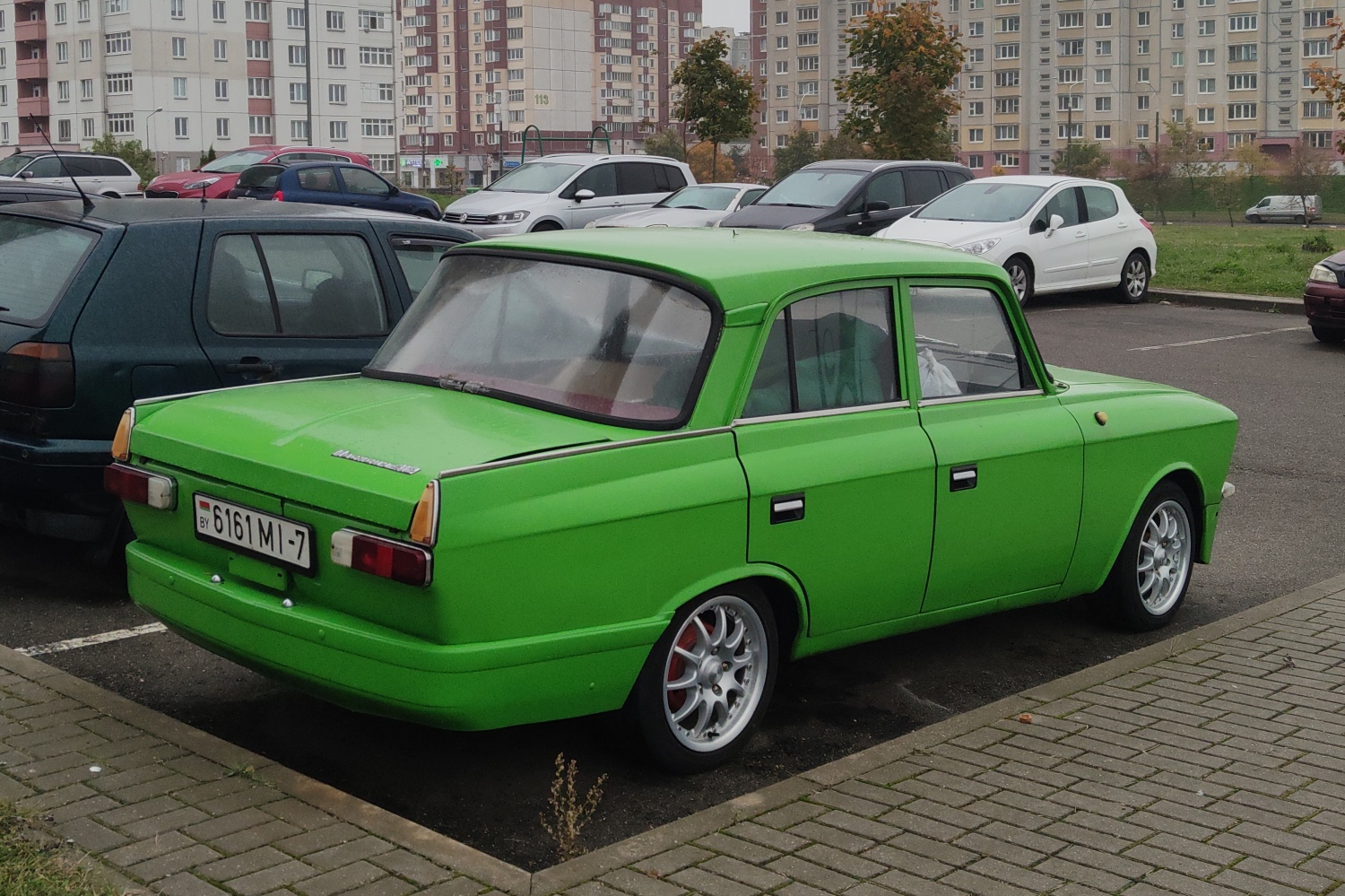 Минск, № 6161 МІ-7 — Москвич-412ИЭ-028 (Иж) '82-01