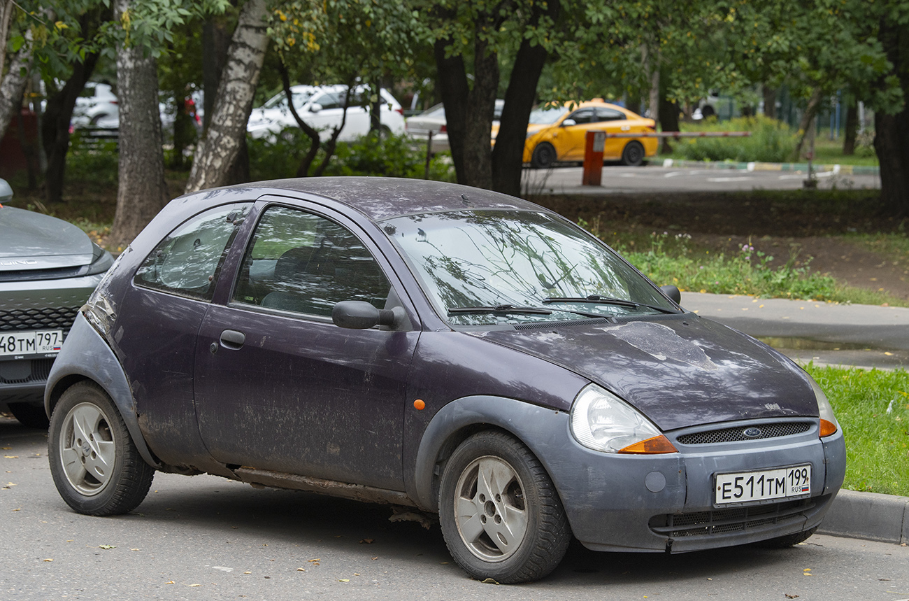Москва, № Е 511 ТМ 199 — Ford Ka (1G) '96-08