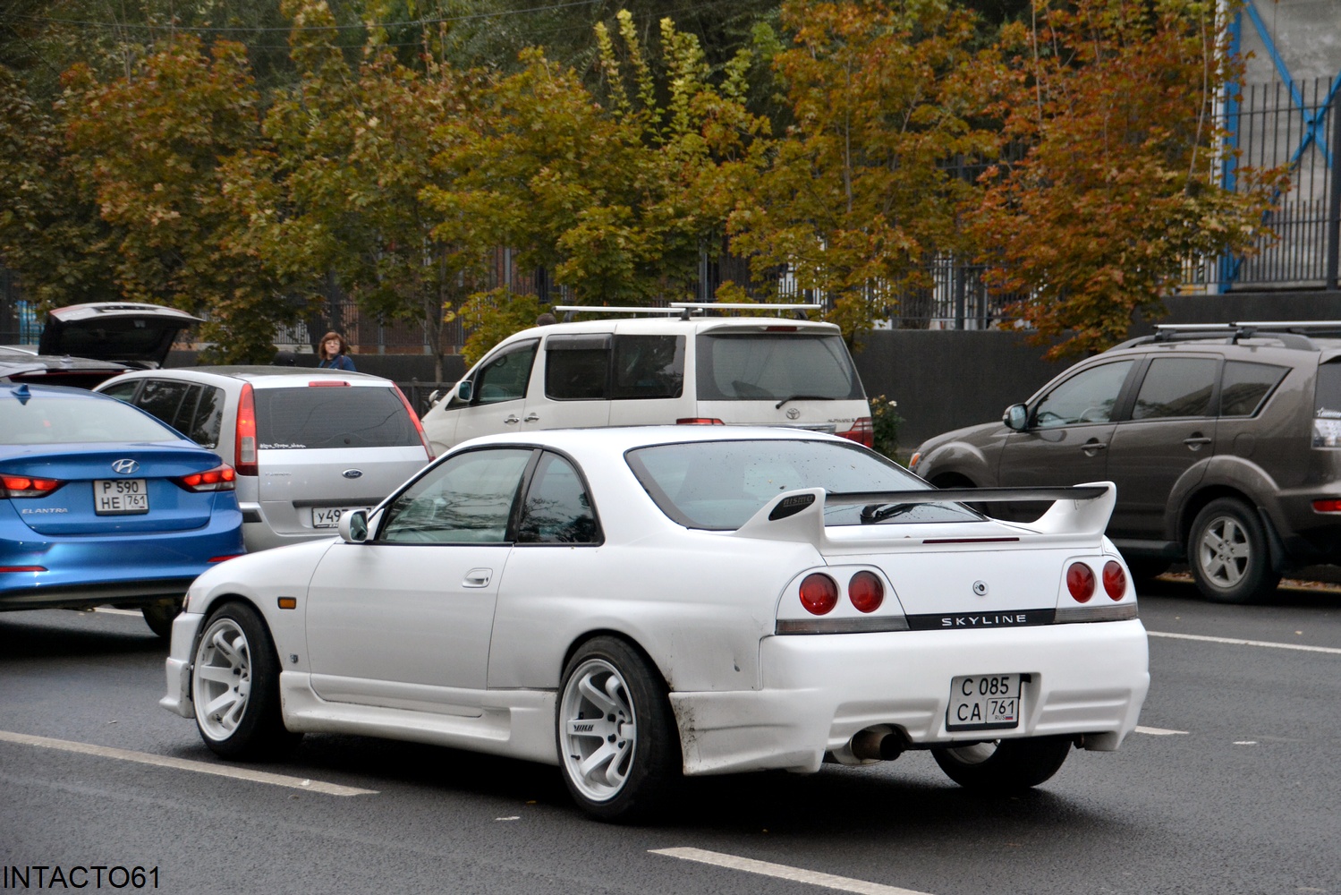 Ростовская область, № С 085 СА 761 — Nissan Skyline (R33) '93-98
