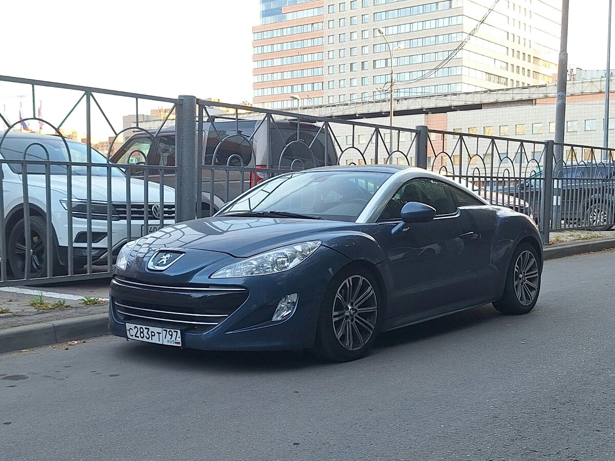 Москва, № С 283 РТ 797 — Peugeot RCZ '10-15